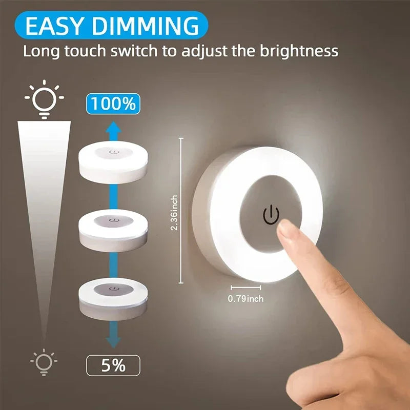 GlowEase - Mini LED Touch Sensor