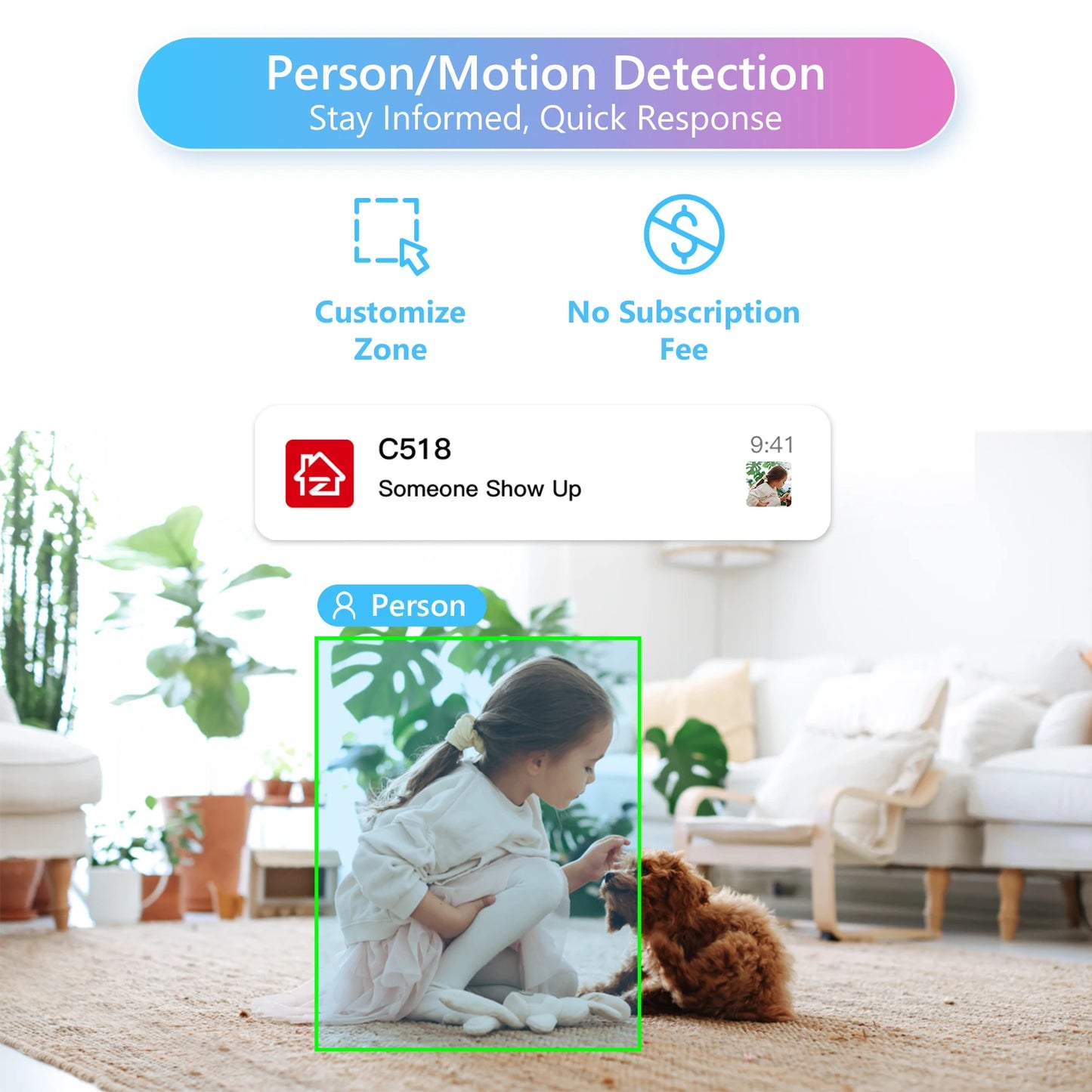 Guardian360 Smart Camera for Babies & Pets